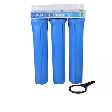 Waterberg 3-Stage 20" Slim Line Whole House Water Filter-With Filter set