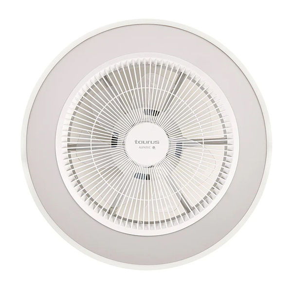 Taurus Fan Ceiling 7 Blade Plastic White 49cm 25W Fresko Invisible