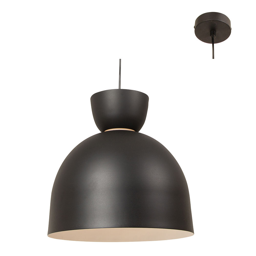 Eurolux - Pendant - 365mm - Sanded Black