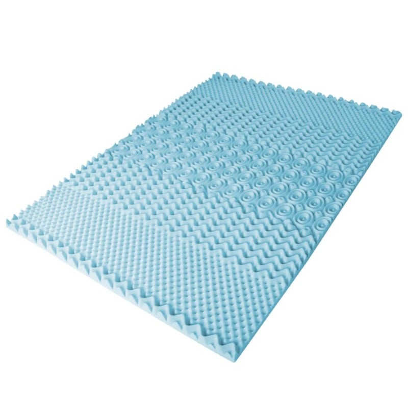 Bragg 5 Zone Gel Memory Foam Mattress Topper - Queen