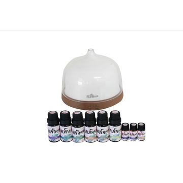 Alva Air   - Aromatherapy Essential Oils Diffuser & 9Pc Essential Oils bundle