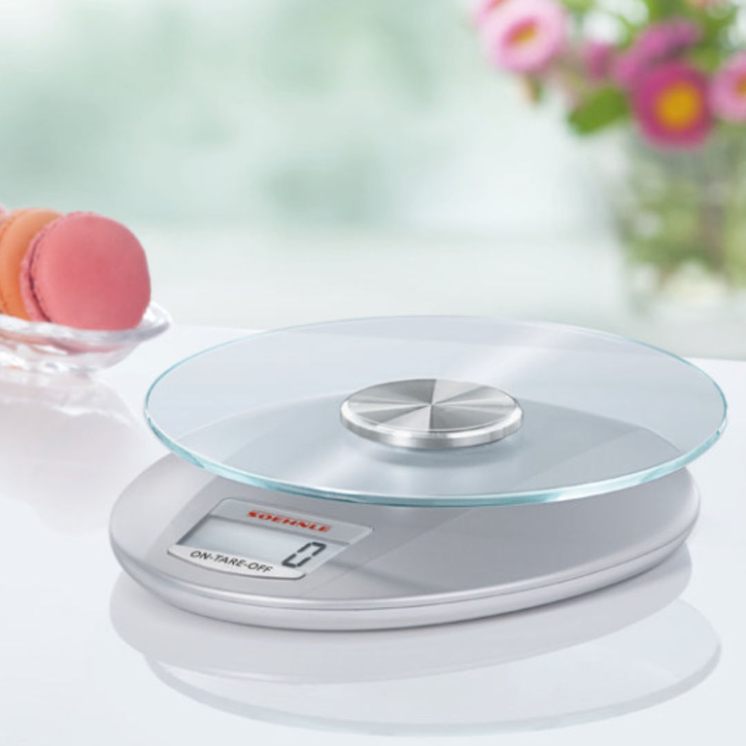 Soehnle Roma Digital Kitchen Scale, 5 , Silver