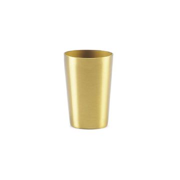 Ferrule, Brushed Brass, 50mm X 35mm x 28mm (4 Pack) BY WOODLY