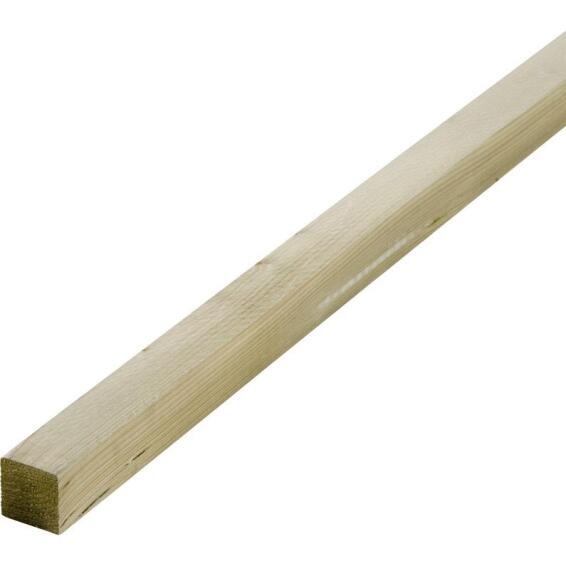 Spruce PAR (Planed All Round) Timber CCA Treated T34mm x W34mm x L2400mm