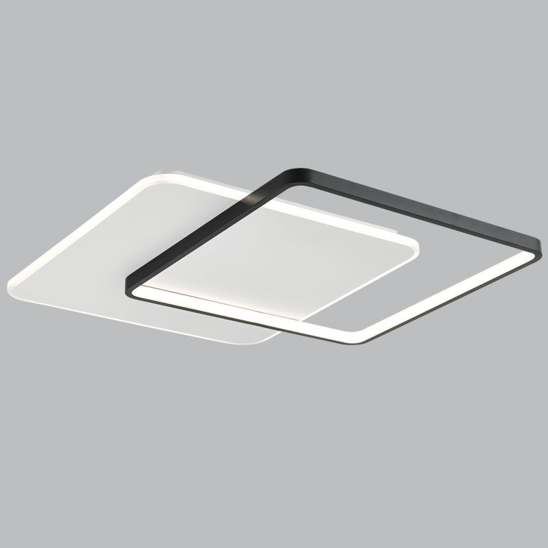 40W CCT Square LED Ceiling Light – Black/White