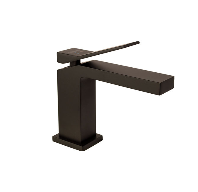 Milan Basin Mixer Brass - Matte Black