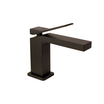Milan Basin Mixer Brass - Matte Black