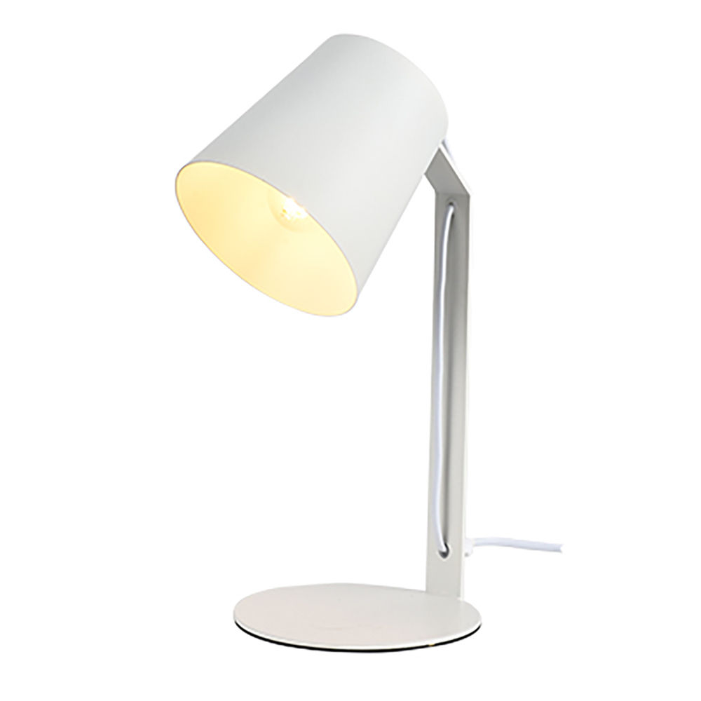 Eurolux - Desk Lamp - White - E27 - 1x40w