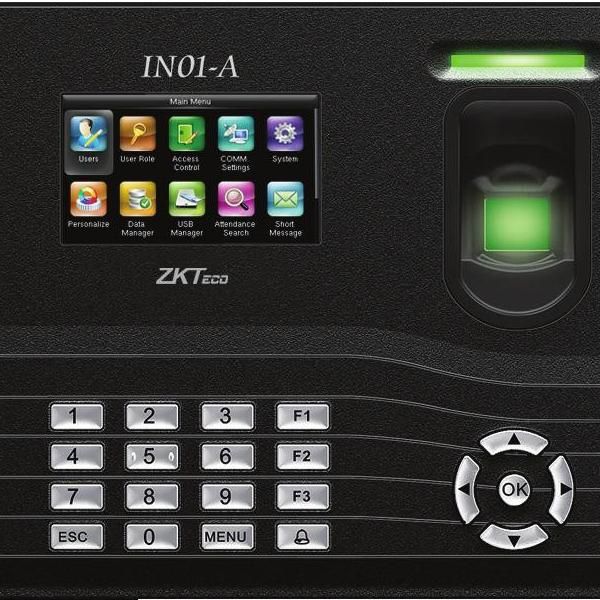 Zkteco - In01 Fingerprint &Amp; Rfid Time &Amp; Attendance Terminal