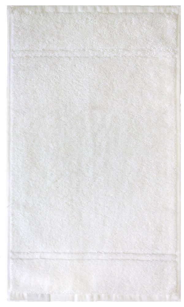 Bunty's Hotel Collection 600GSM 30x50cms Guest Towel - 01 Pc Pack - Optical White