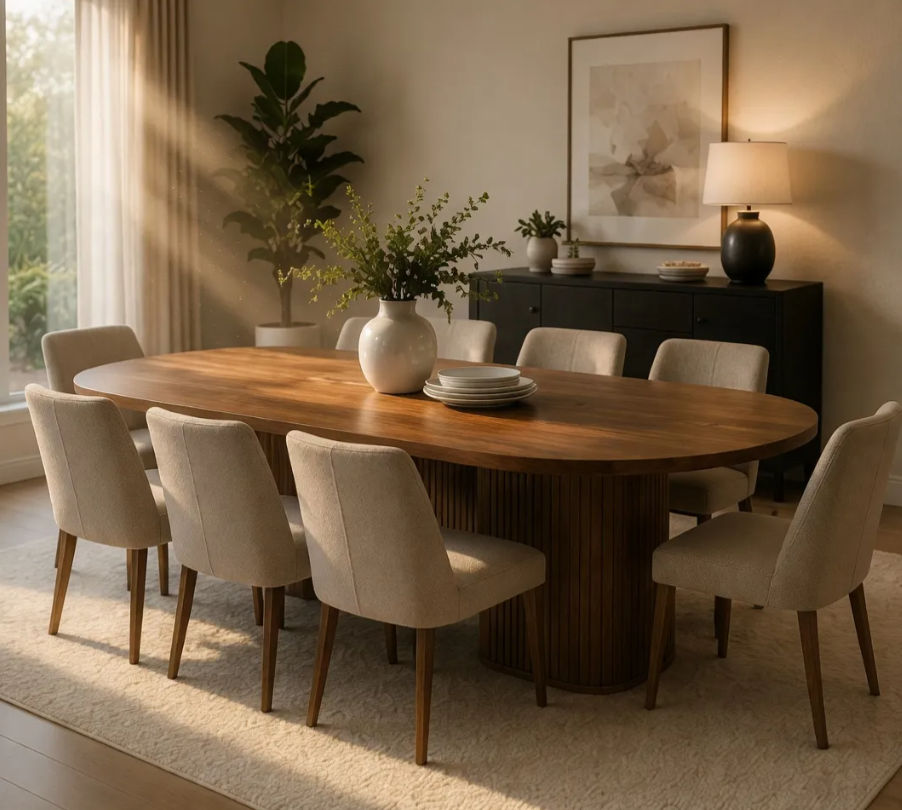Tach Luxure -Verde Luxe 8-Seater Dining Set