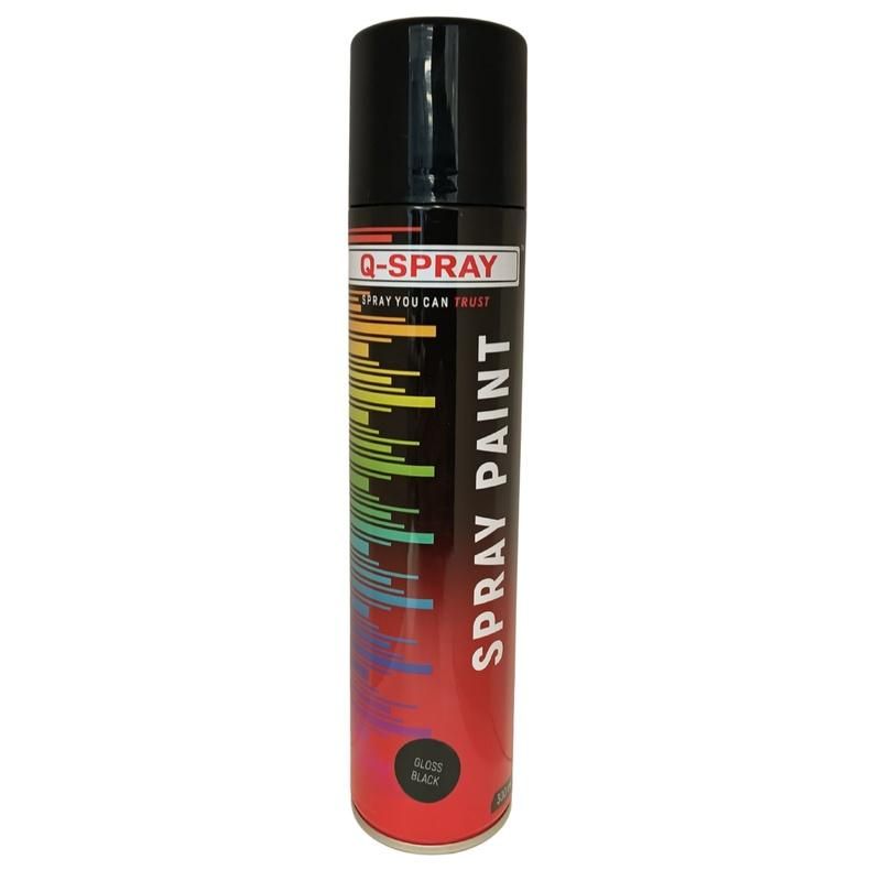 Paint Gloss Black 300ml - 2 Pack