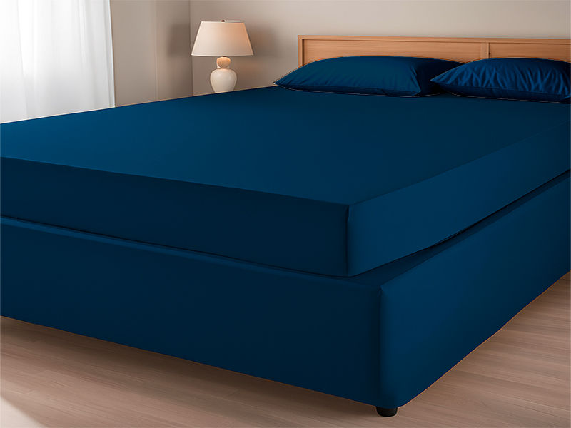 Simply Sleep - Micro Fibre 90 GSM - Base Wrap - Pageant Blue - Three Quarter (6pc)