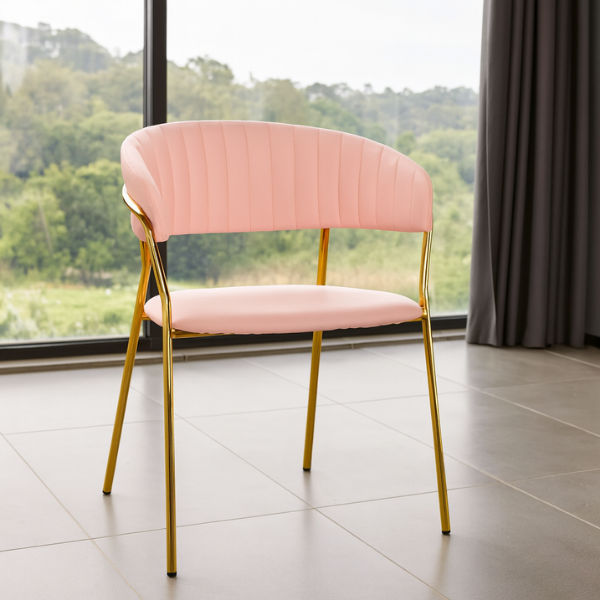 Monaco Dining Chair Pink
