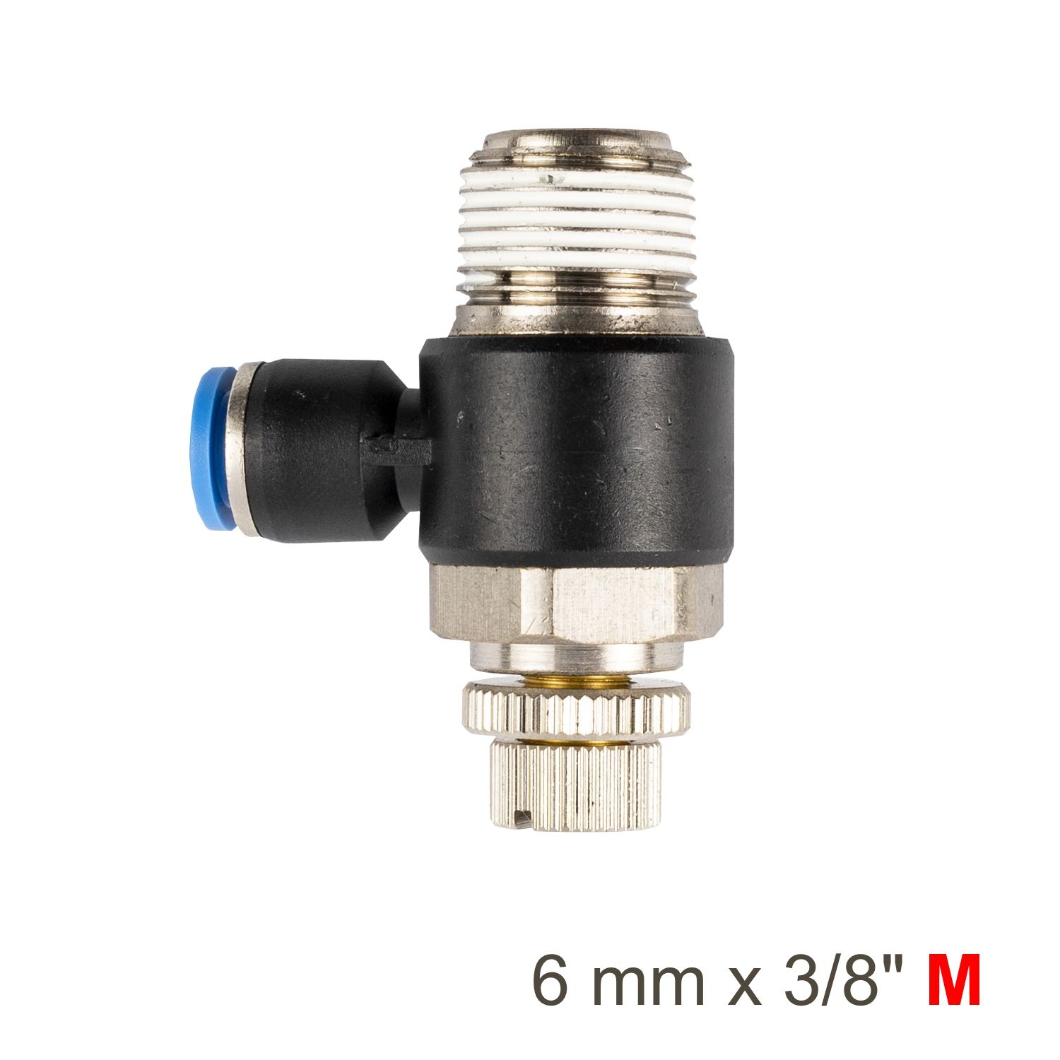ELBOW W/O-RING 8MM-1/8 M PU HOSE FITTING