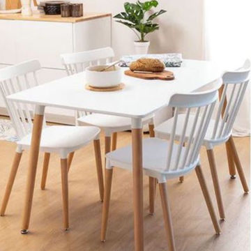 Marvella 5 Piece White Dinning Set