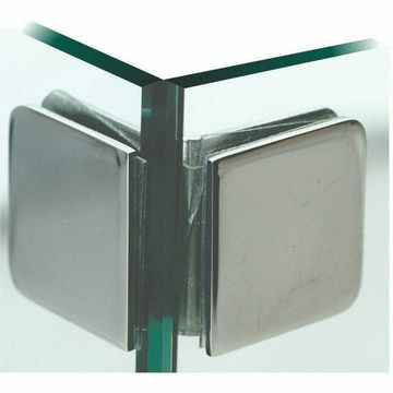Glass to glass 90 degree bracket