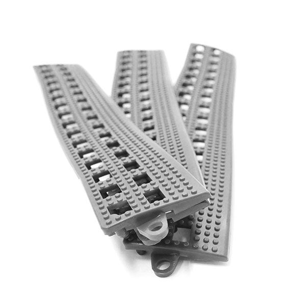 Flexi-Deck Grey Female Edge 300mm x 50mm (3 Pack)