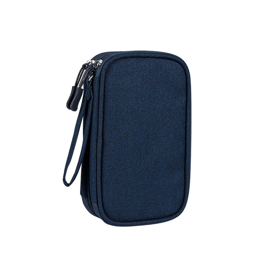 Waterproof Travel Cable Organizer Bag, Electronic Accessories Case - Blue