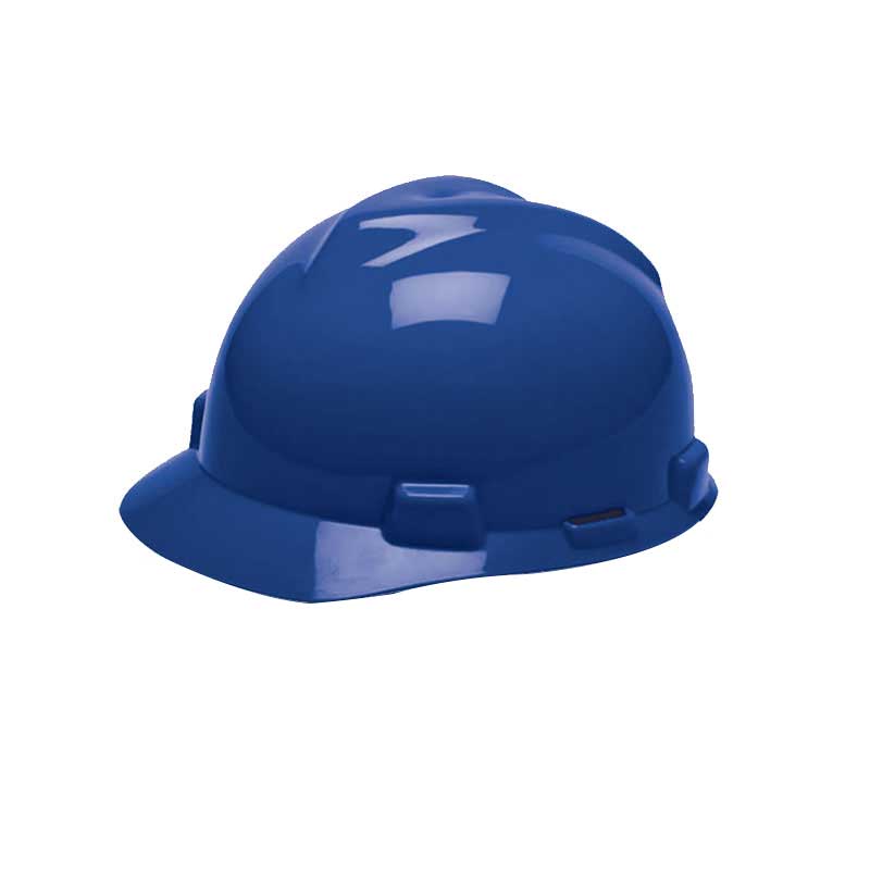 Cap Safety (Peak) R/Blue Lined