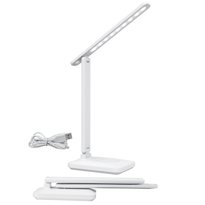 Multi-functional Rechargeable Folding Desk Lamp with Touch Switch