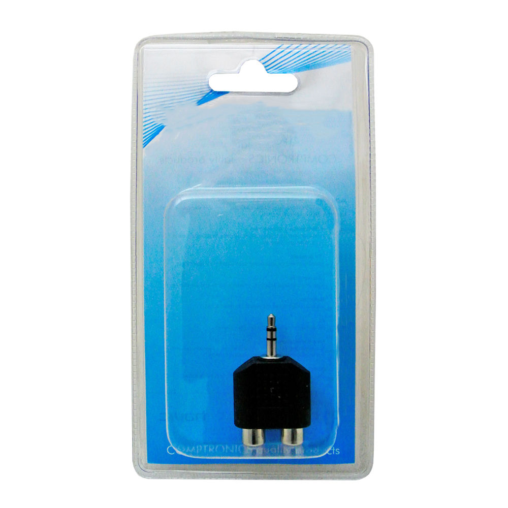 Adaptor 3.5mm Stereo to 2 x RCA Female