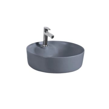 Counter top Ceramic Basin Sera / Table Top - Smoke Matt