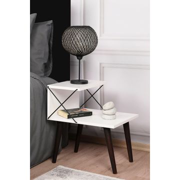 Nightstand Cross - White