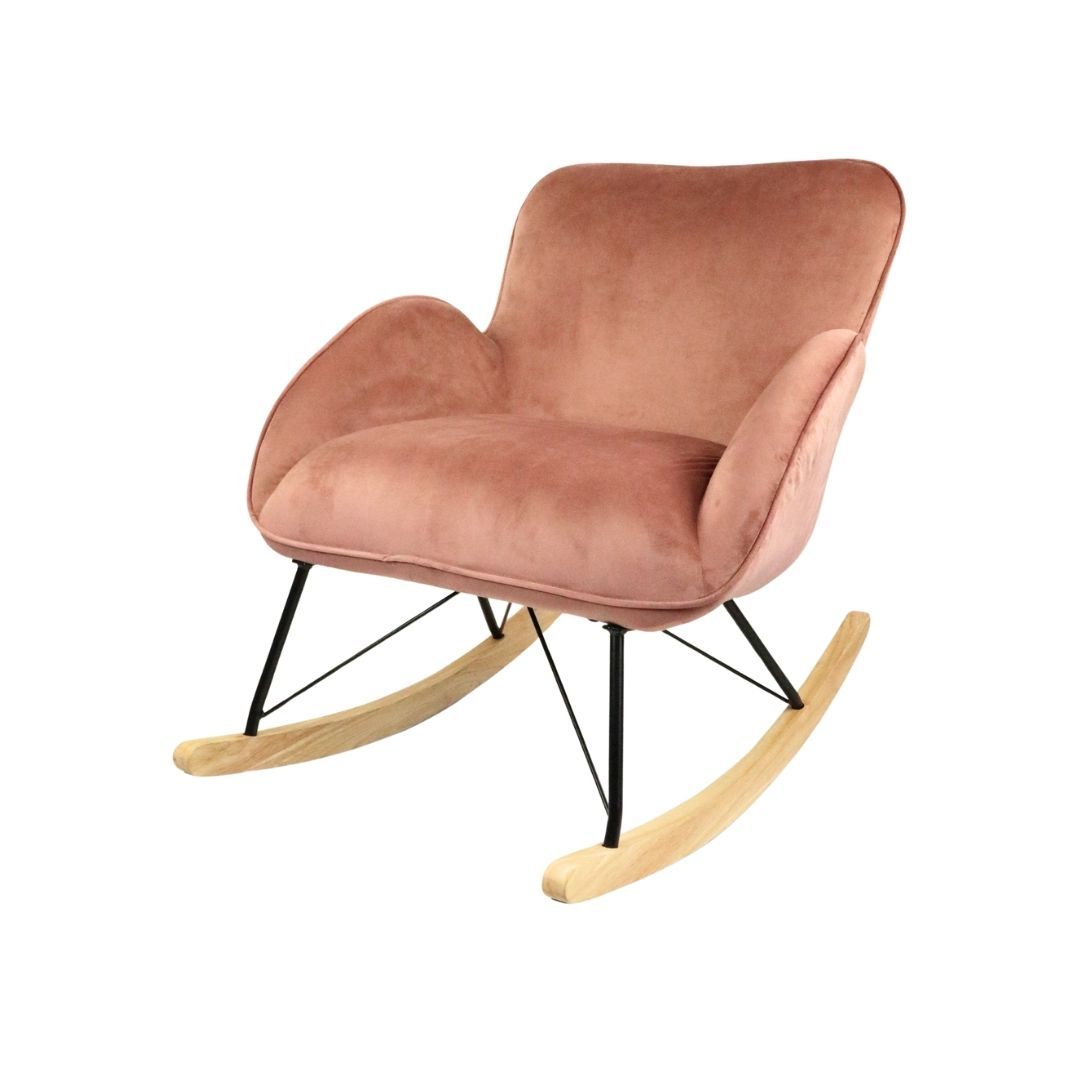 Chi Lifestyle Rocking Chair - AVA: Salmon Pink