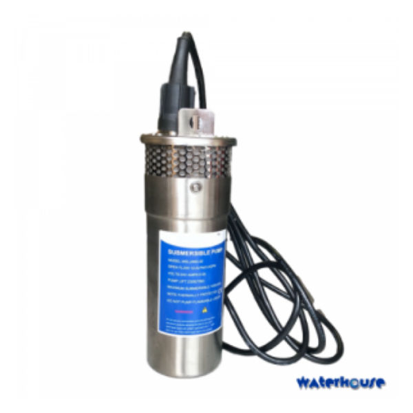 Waterhouse 12V Borehole Pump-Solar Stainless Steel Pump-7 bar 70m 12 L/M