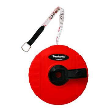 Majesta 30m Fibreglass Tape Measure - Closed Reel
