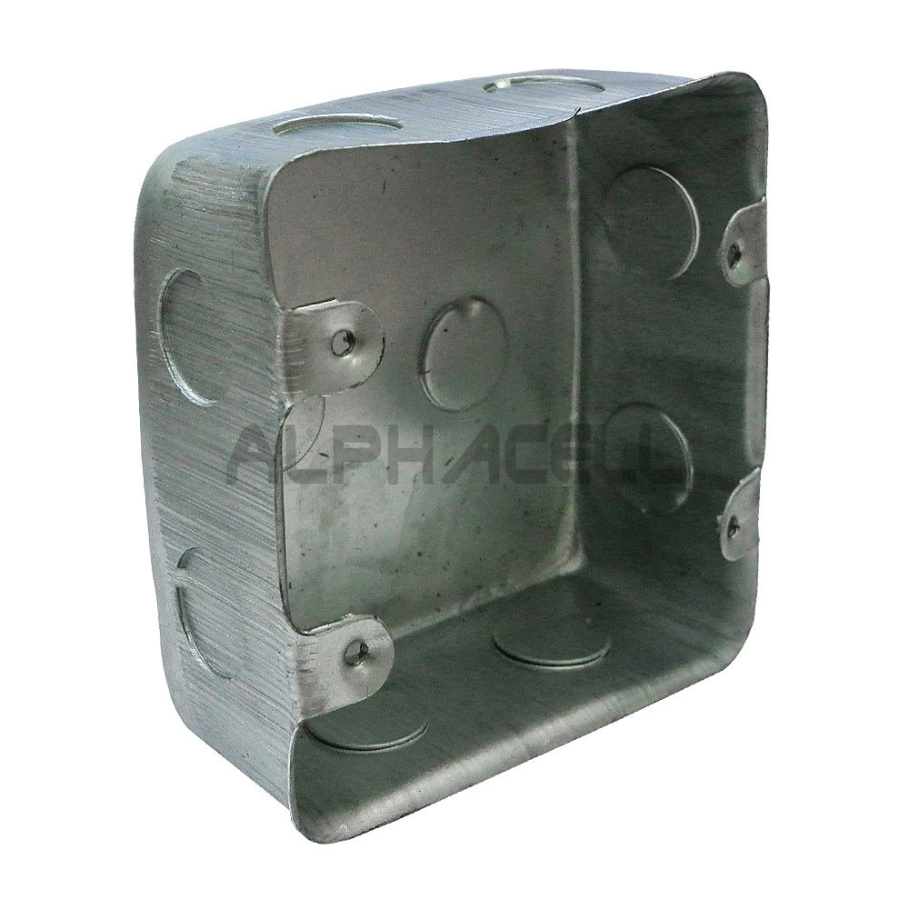 WALL BOX GALVANISED 4x4