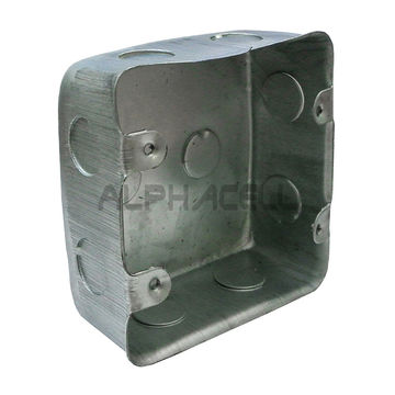 WALL BOX GALVANISED 4x4