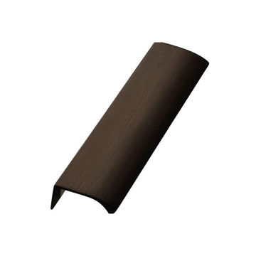 ROCO Cupboard Handle Straight Edge Aluminum Black Bronze 350mm