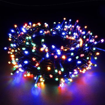 20M RGB LED Inter-Connecting Black Cable Fairy Light - ZYF-D86