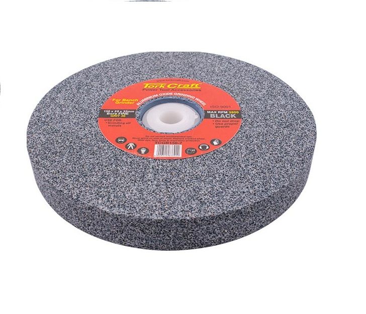 Tork Craft - Grinding Wheel 150x20x32mm Black Coarse 36Gr - 2 Pack