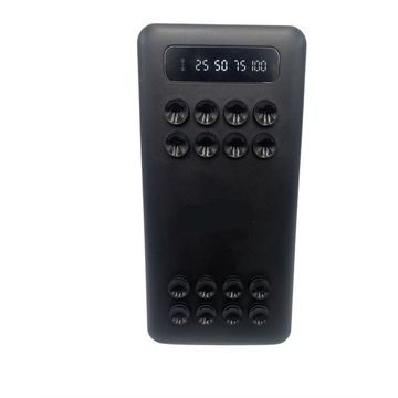 Ananas Power Bank 12000mAh – Suction Cup, Multi-Cable, Fast Charging – AS-50313