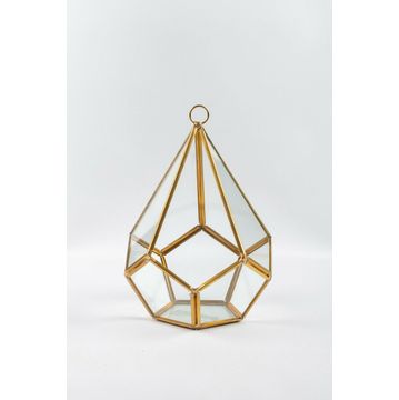 PYRAMID 11CMX11CMX14CM GOLD