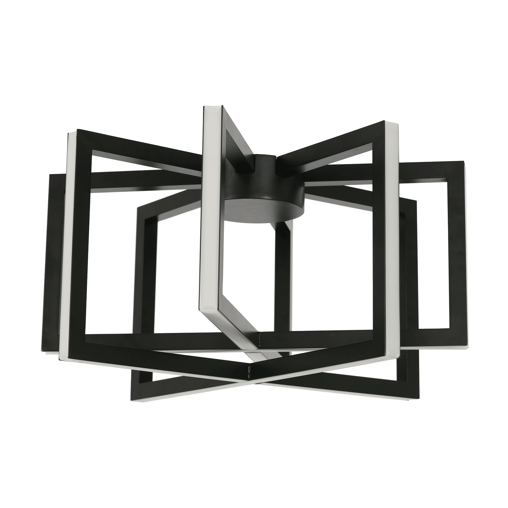 Zebbies Lighting Aries Black 40W LED Ceiling Light