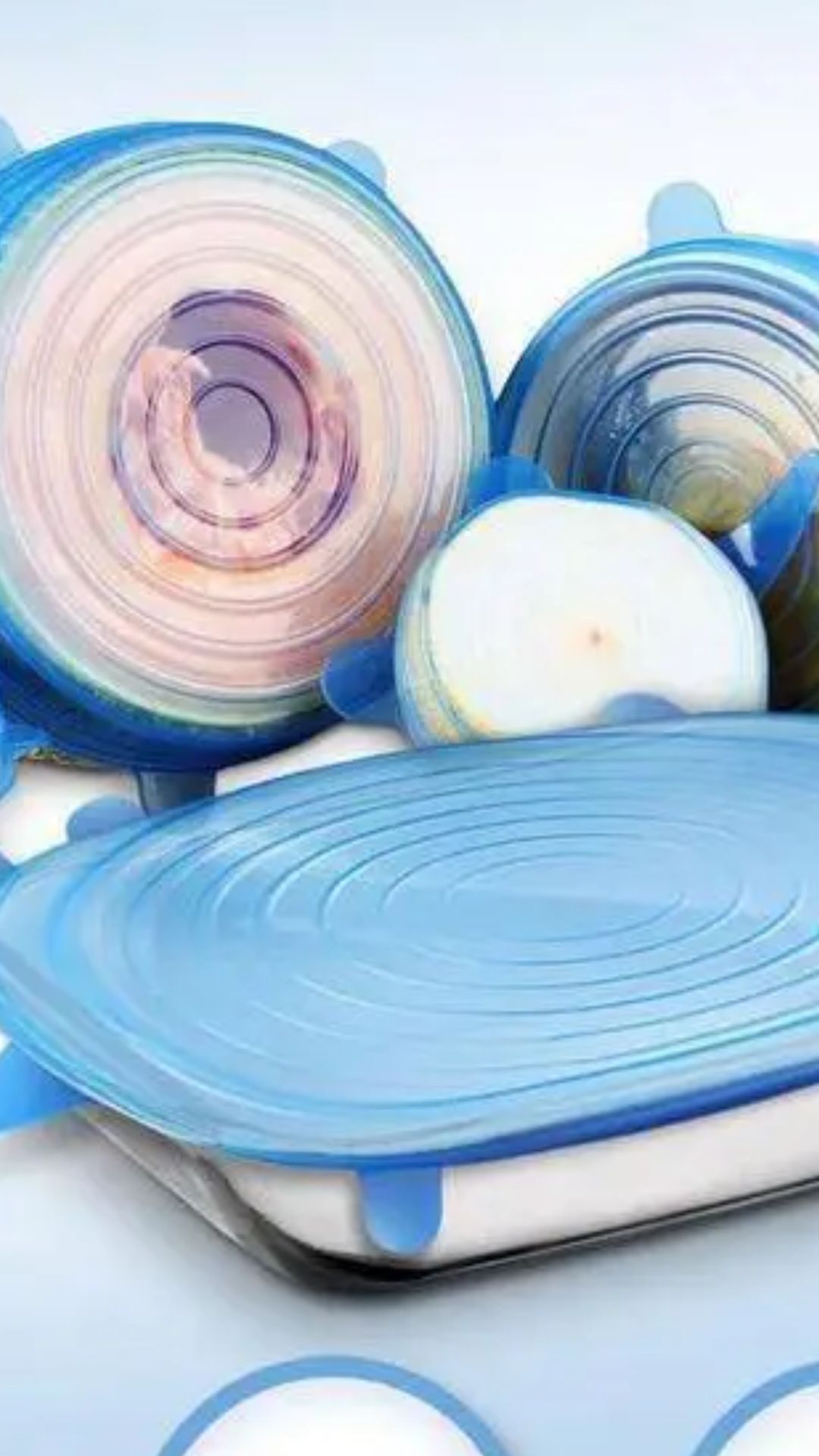 Silicone Stretch Lids Set of 6