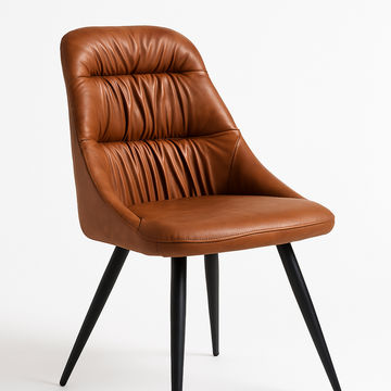 KC FURN-Monique Faux leather Dining Chair