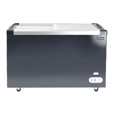 Island Freezer W Sliding Glass Top -355L PolarCab