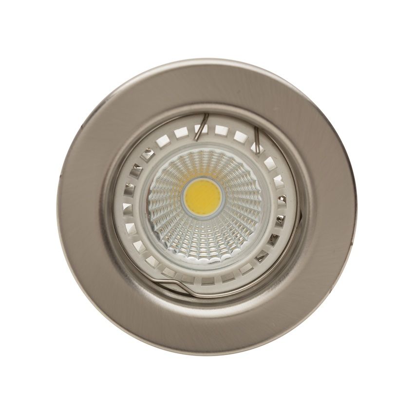 Down Light S/Chrome L/Holder + Led 5W Cw - 2 Pack