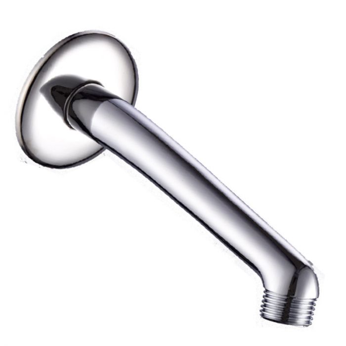 ABS Chrome Plated Shower Arm & Flange - 1/2 15mm