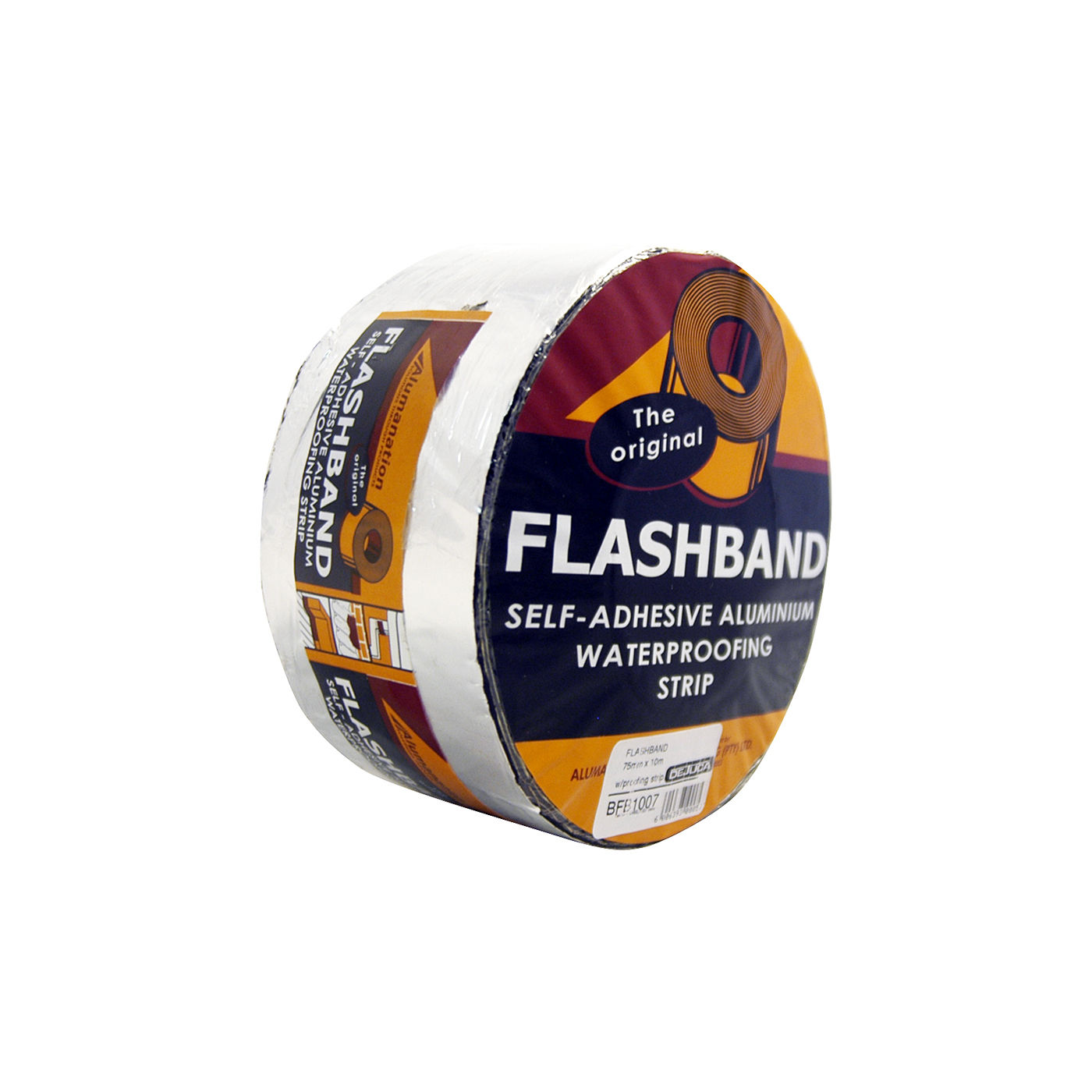 Dejuca - Flashband - 75mm X 10m - W/proofing Strip - 4 Pack