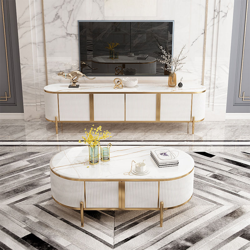 GOF Furniture – Arabelle Collection (TV Stand & Coffee Table Set)