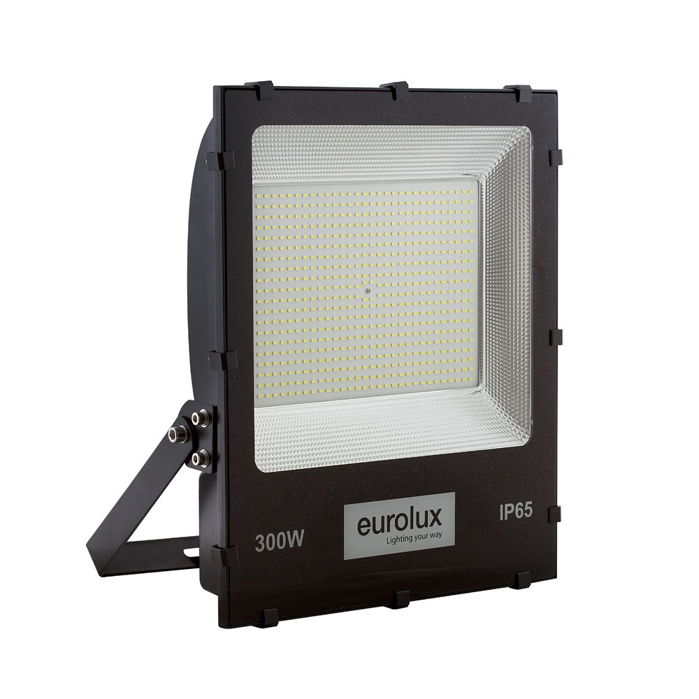 Eurolux - LED - 300w - Floodlight - 6500K - Black