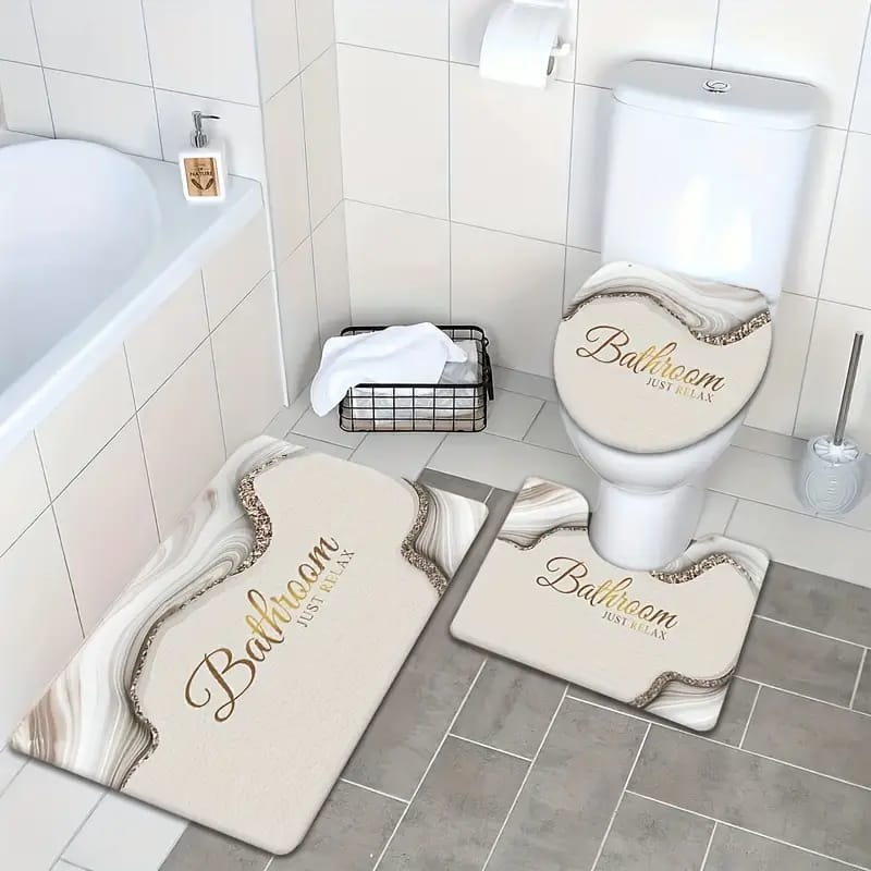 Bath mat 3pcs set