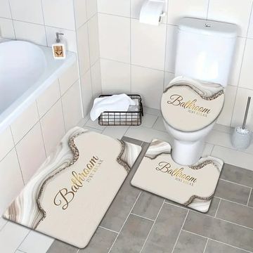 Bath mat 3pcs set