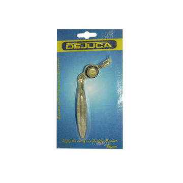 Dejuca - Window Handle - Brass - L/h + Screw + Bush - card - 5 Pack